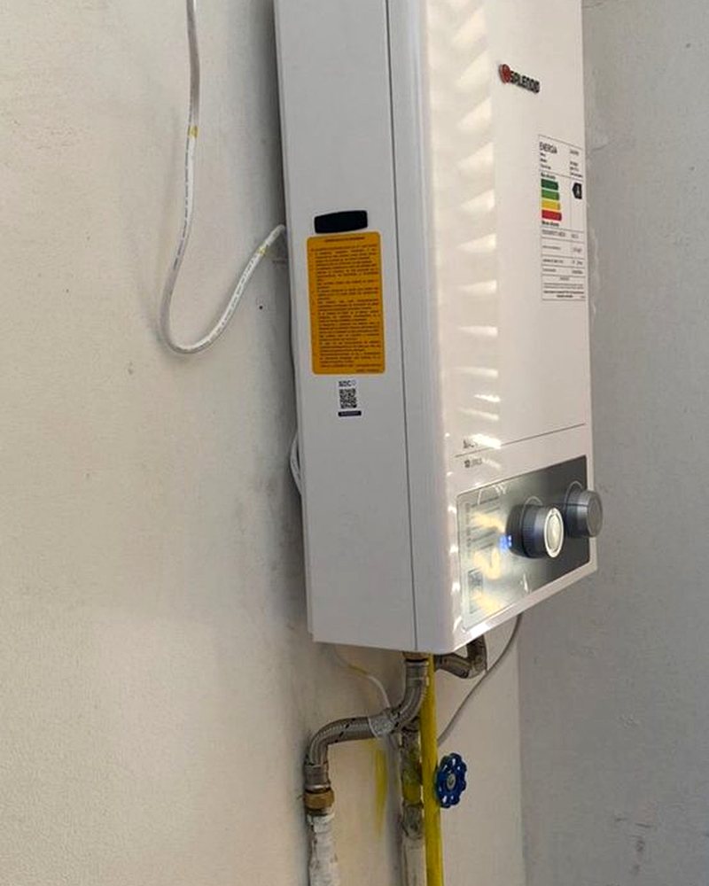 Instalación de calefont con red de gas en Valparaíso